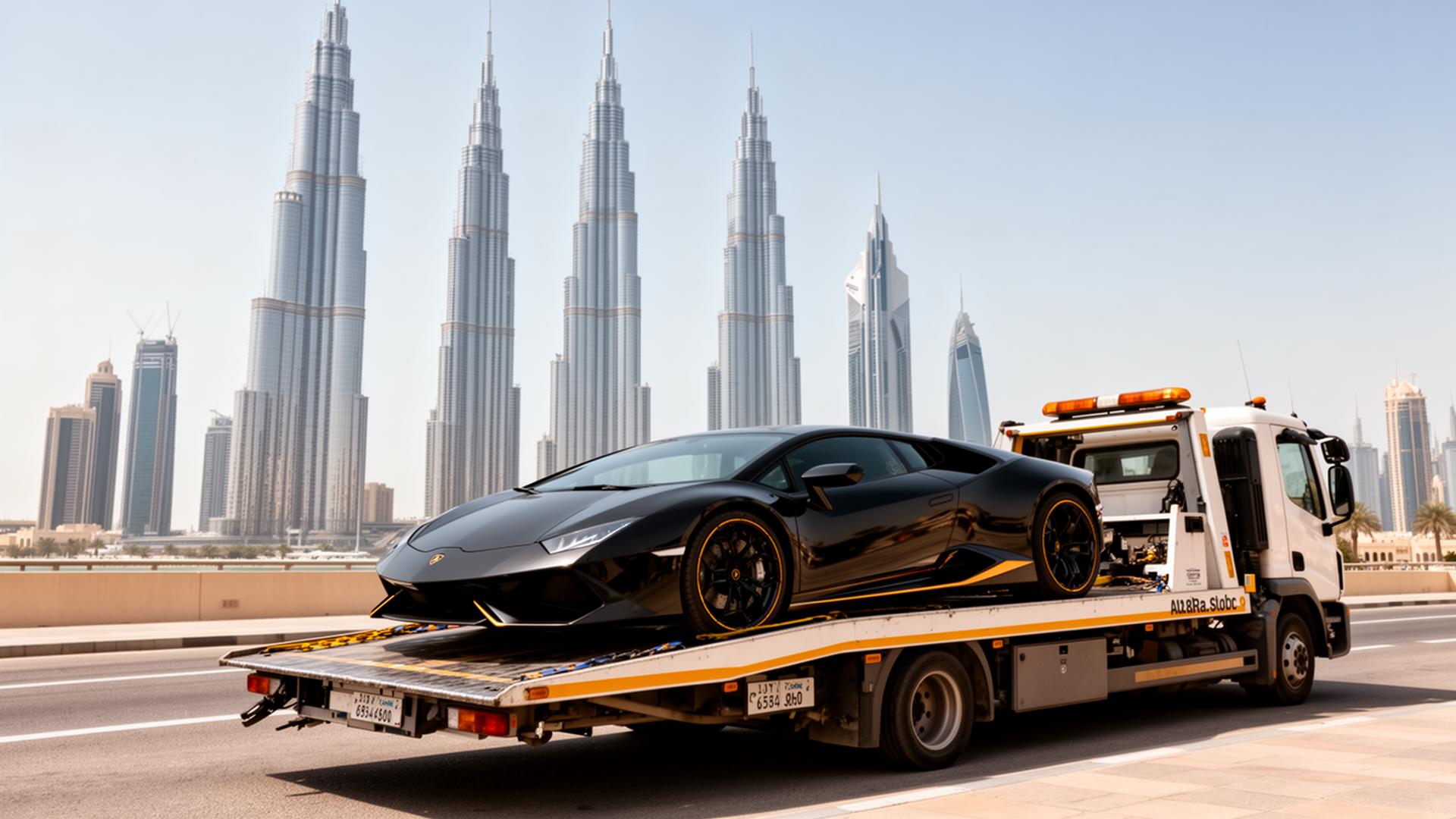 Luxury supercar transport Dubai